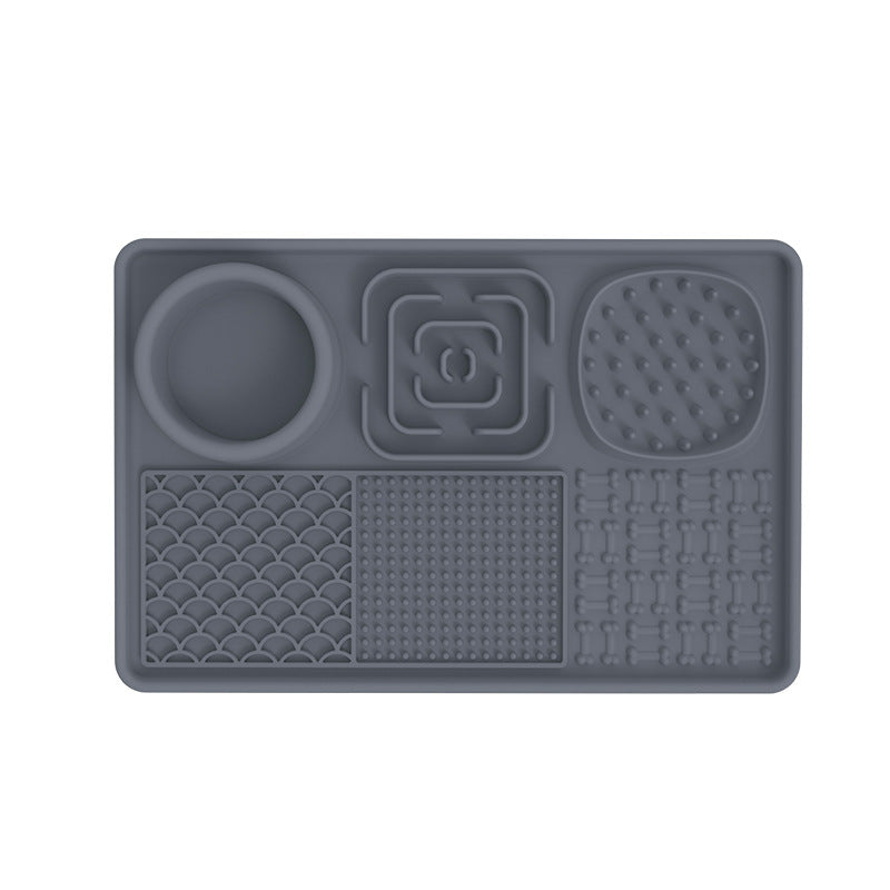 Silicone Pet Licking Pad Slow Feeder Mat