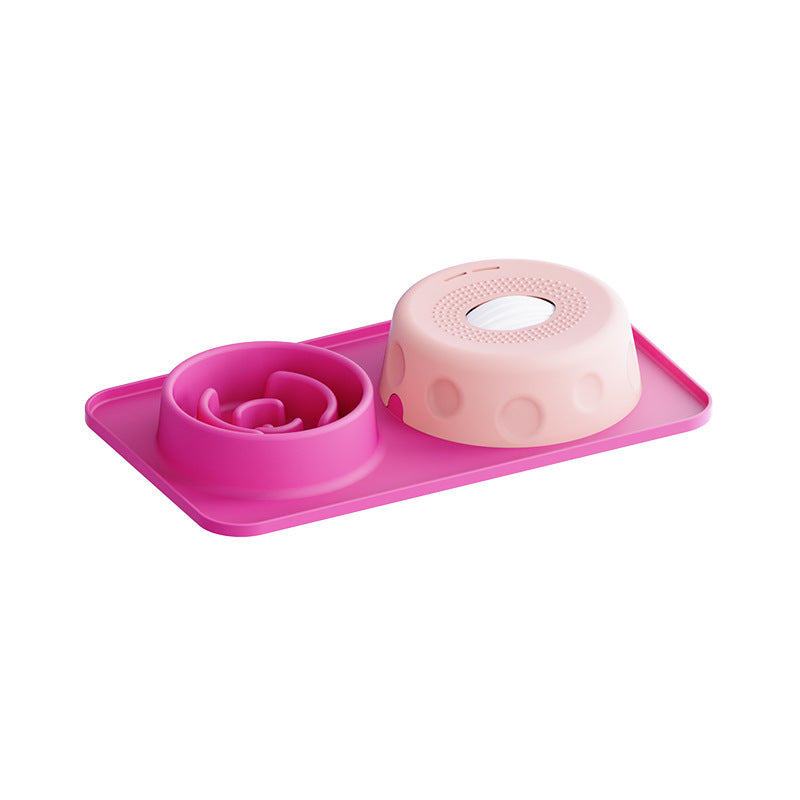Silicone Pet Slow Feeder Bowl