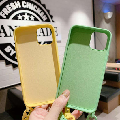 Silicone Phone Case with Strap