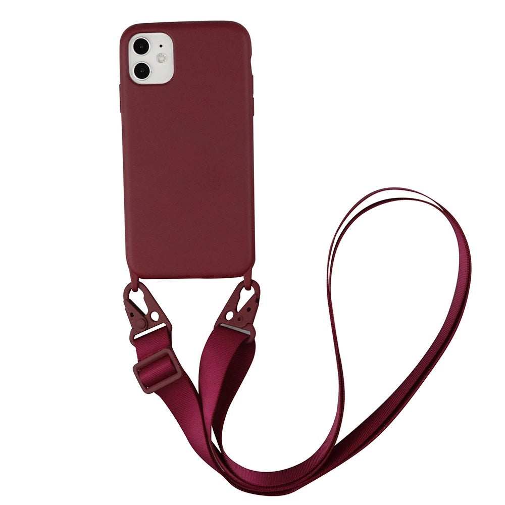 Silicone Phone Case with Strap