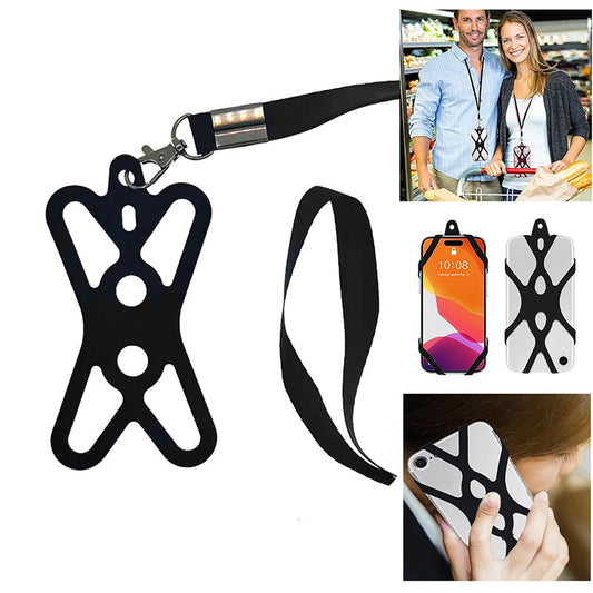 Silicone Phone Lanyard Strap