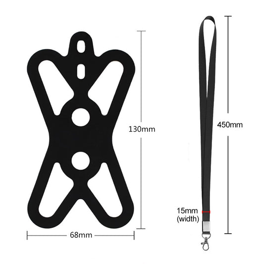 Silicone Phone Lanyard Strap
