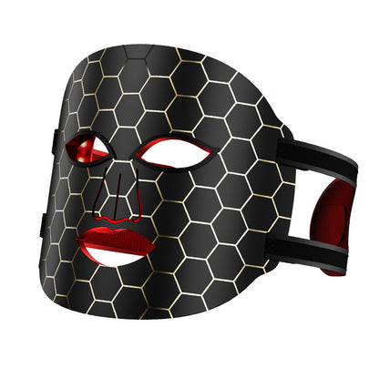 Silicone Photon Beauty Mask with Red Blue Light Therapy