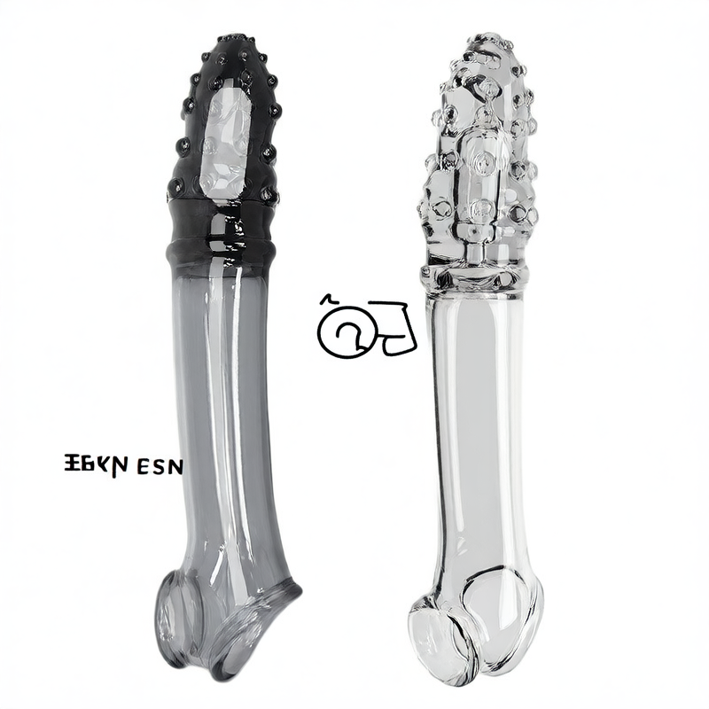 Silicone Pleasure Product with Vibration Option