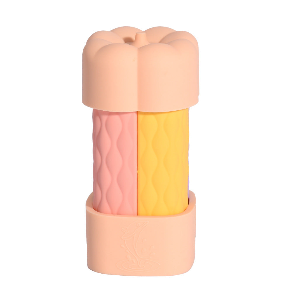 Silicone portioning bottles
