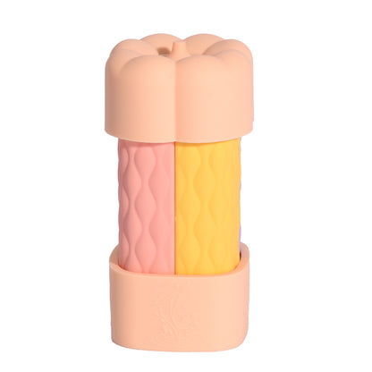 Silicone portioning bottles