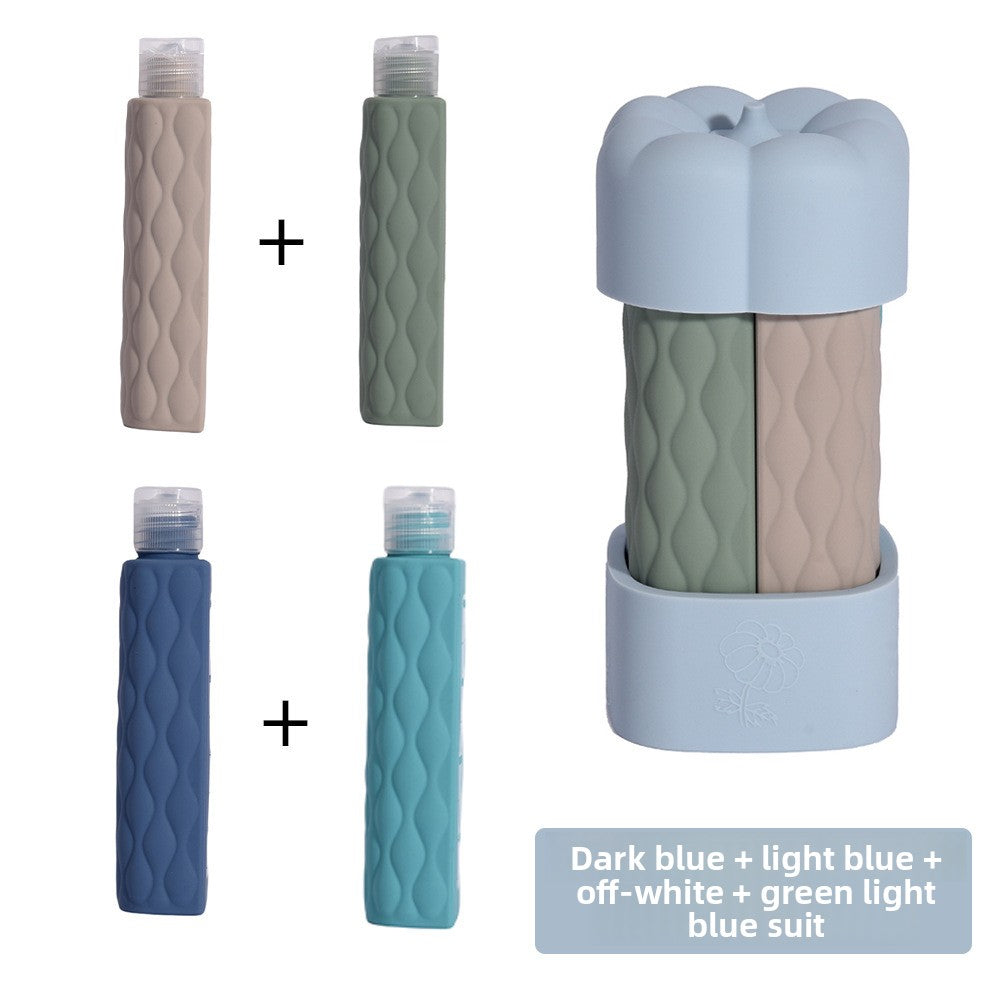 Silicone portioning bottles