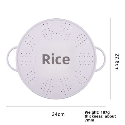 silicone pot lid