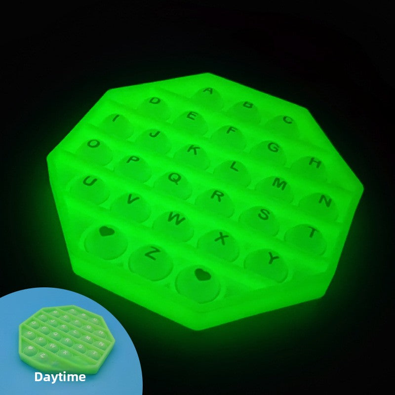 Silicone Press-and-Play Educational Toy for Early Learning