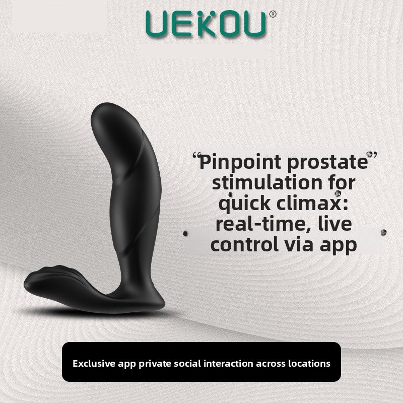 Silicone Prostate Massager with App Control