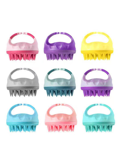 Silicone Scalp Massage Shampoo Brush