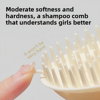 Silicone Scalp Massager Shampoo Brush