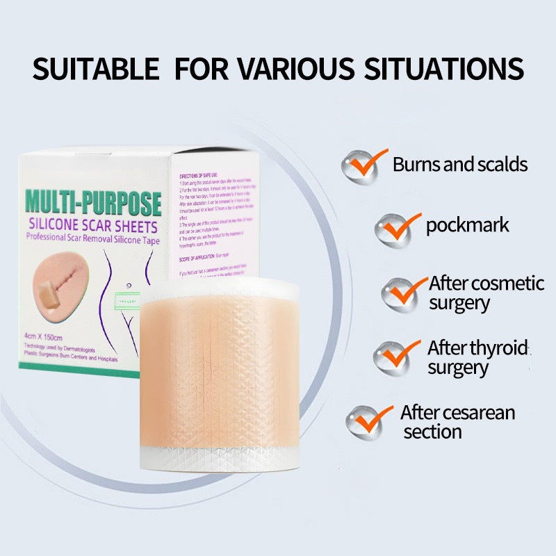 Silicone Scar Covering Tape