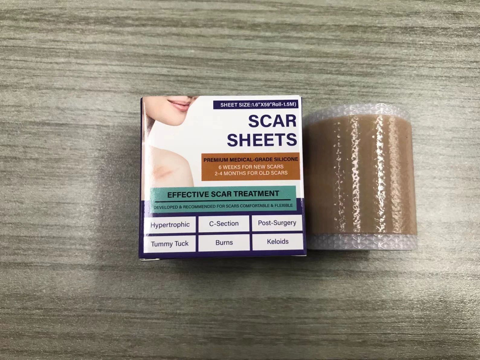 Silicone scar patch tape