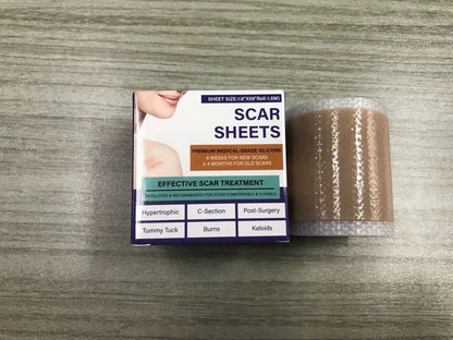 Silicone scar patch tape