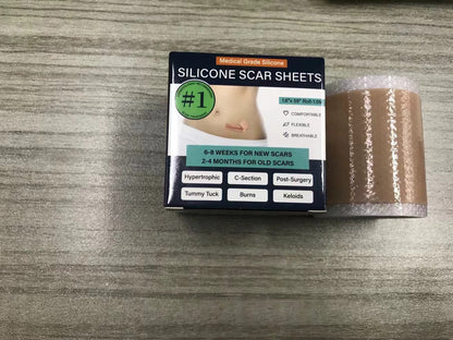 Silicone scar patch tape