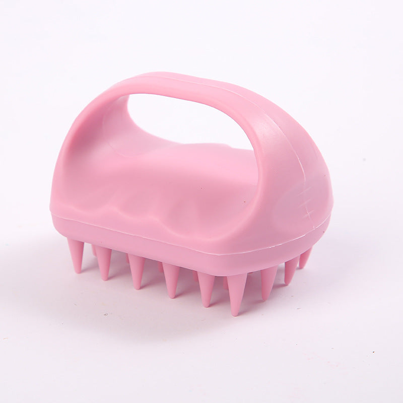 silicone shampoo brush