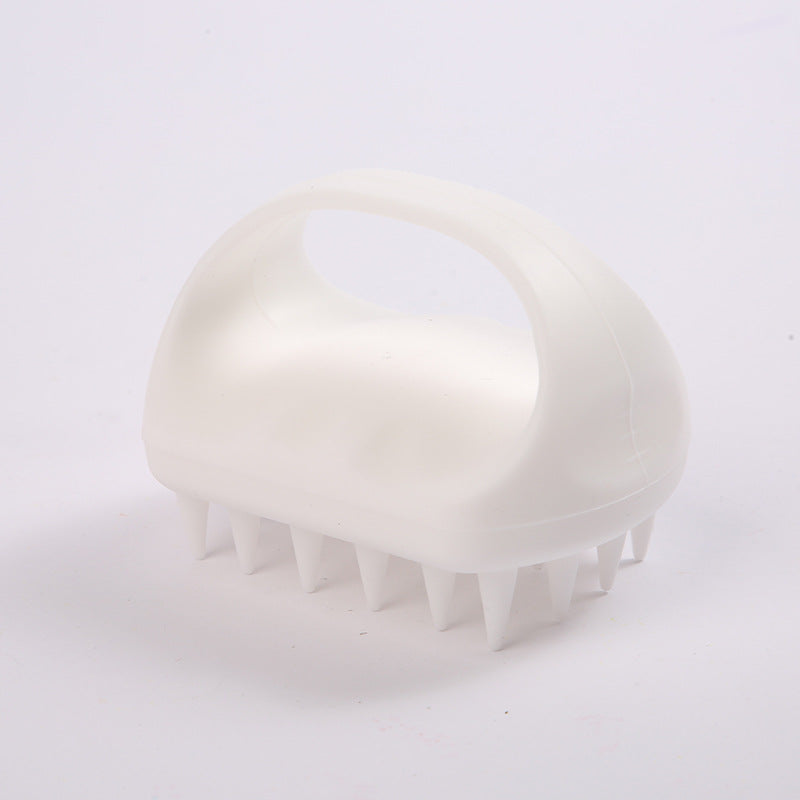 silicone shampoo brush