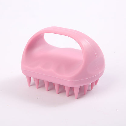 silicone shampoo brush