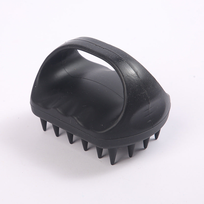 silicone shampoo brush