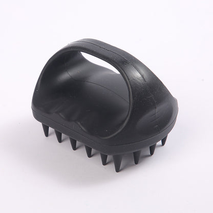 silicone shampoo brush