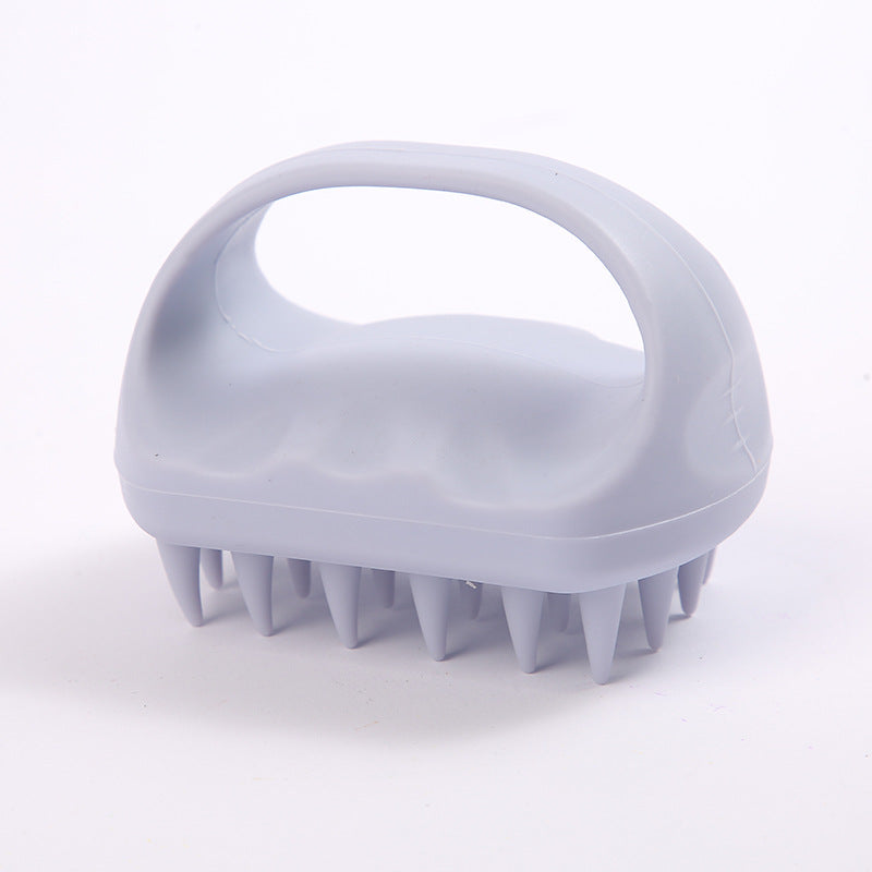 silicone shampoo brush