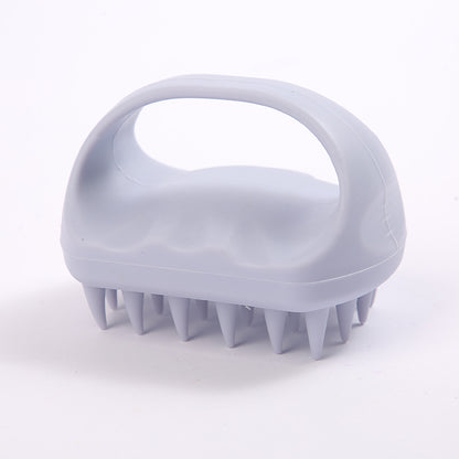 silicone shampoo brush