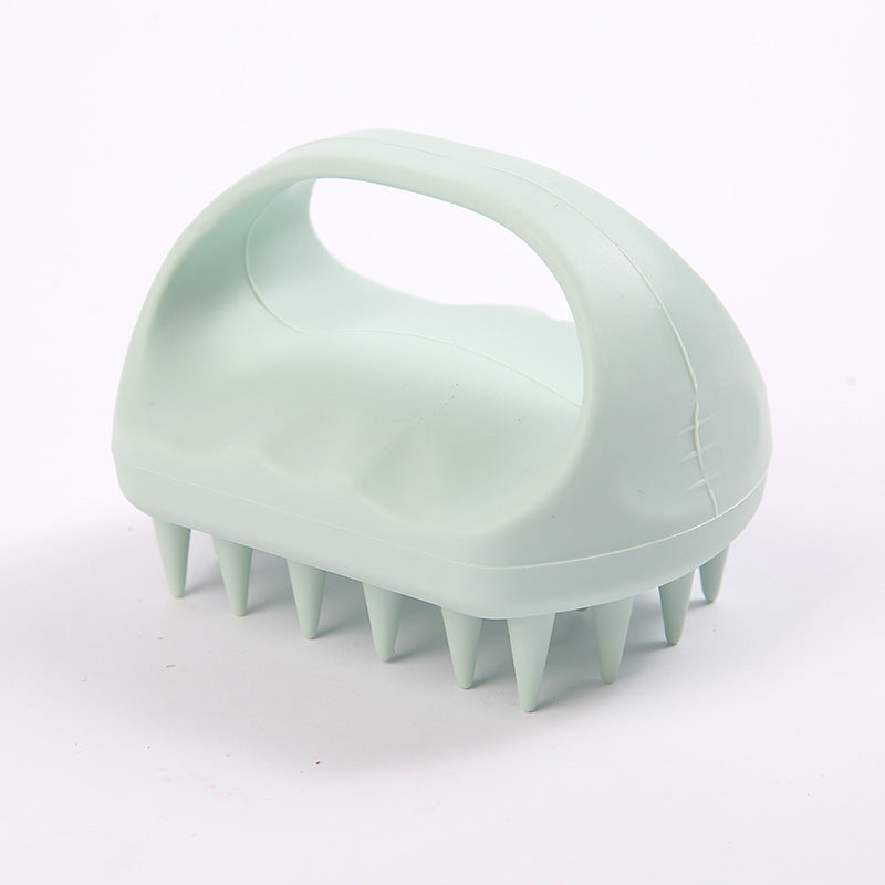 silicone shampoo brush