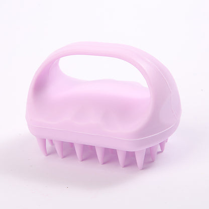 silicone shampoo brush