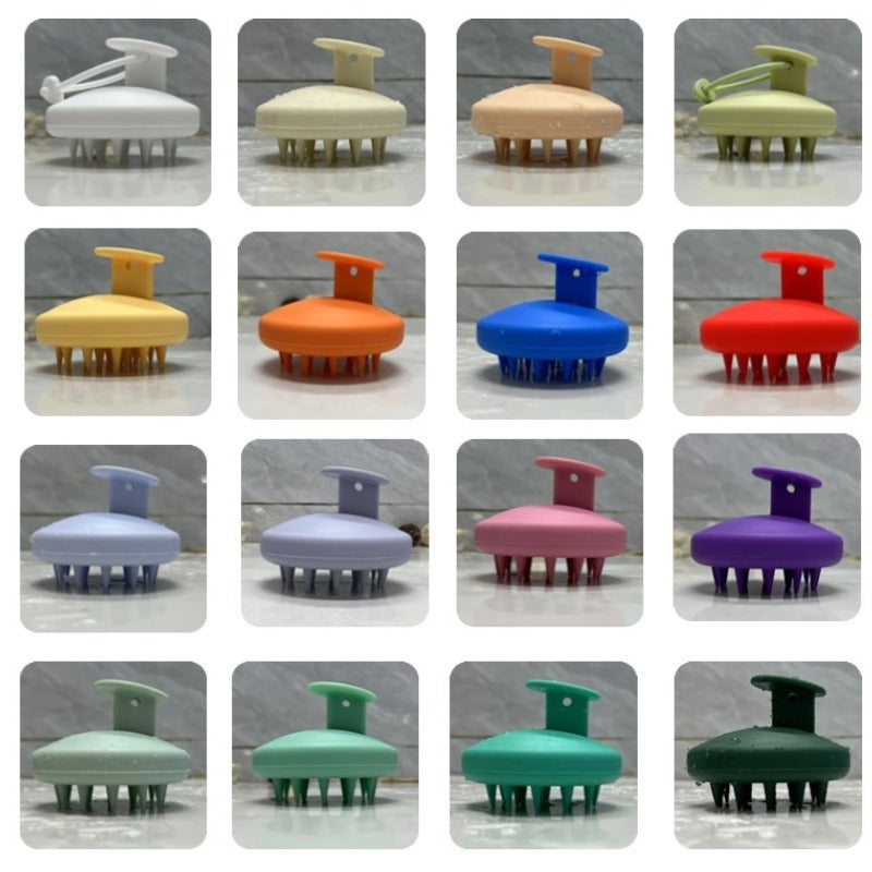 Silicone Shampoo Massage Brush
