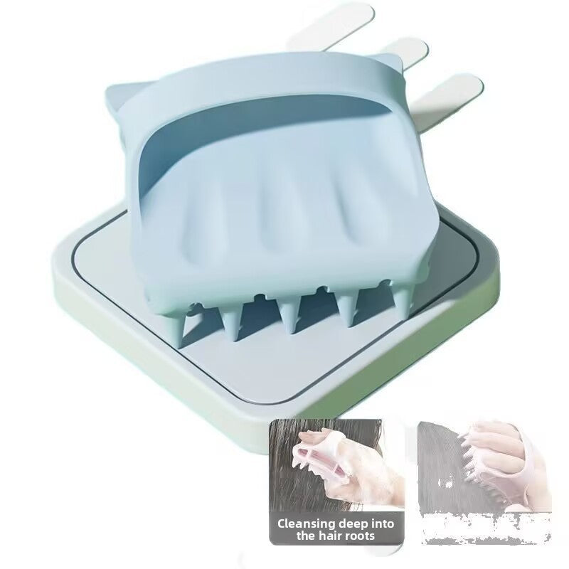 Silicone Shampoo Scalp Massage Brush