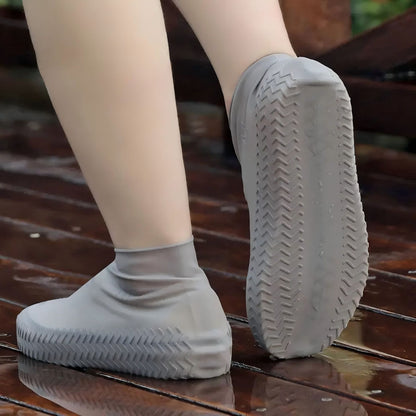 Silicone shoe covers, outdoor waterproof and rainproof shoe covers
