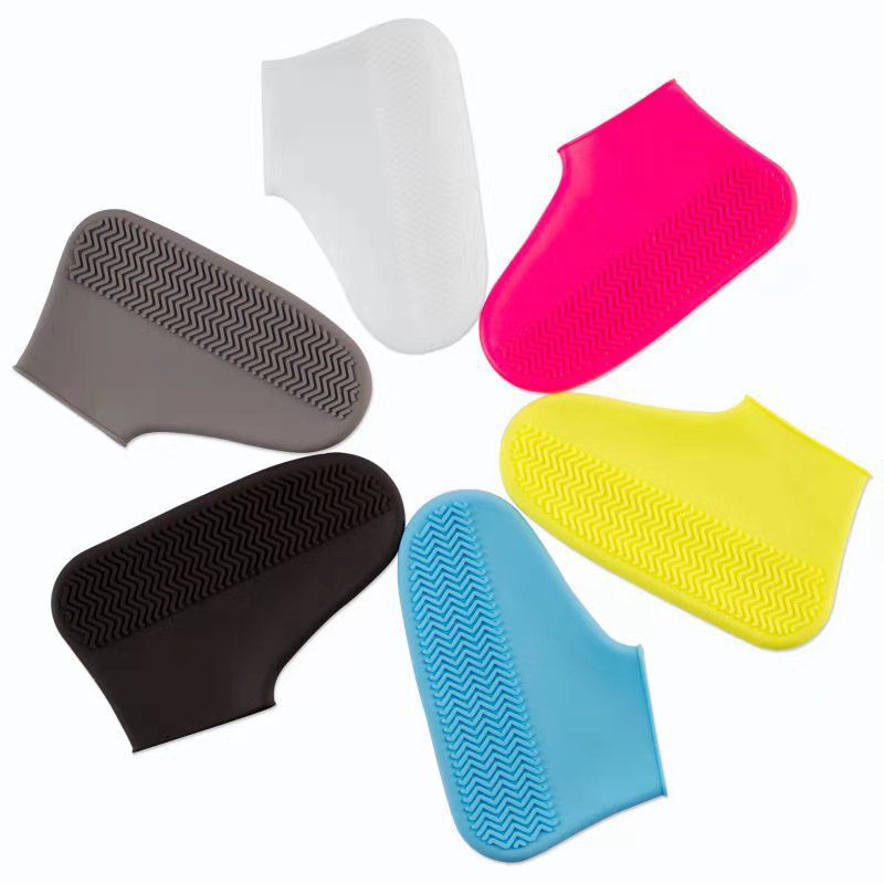 Silicone shoe covers, outdoor waterproof and rainproof shoe covers