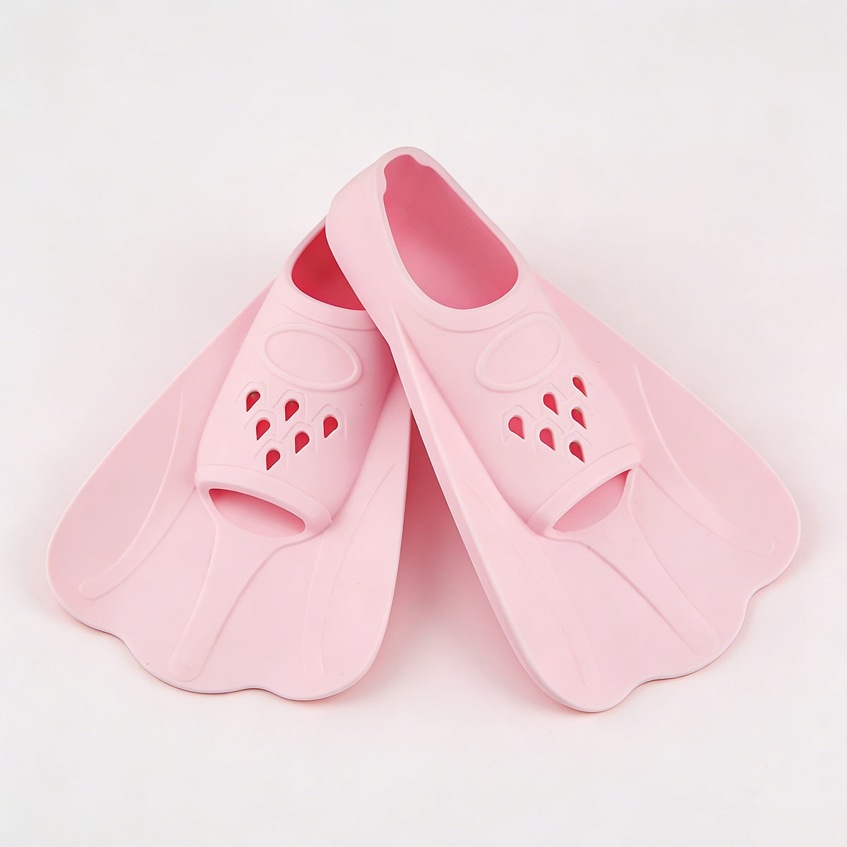 Silicone Short Fins Swimming Training Diving Flippers