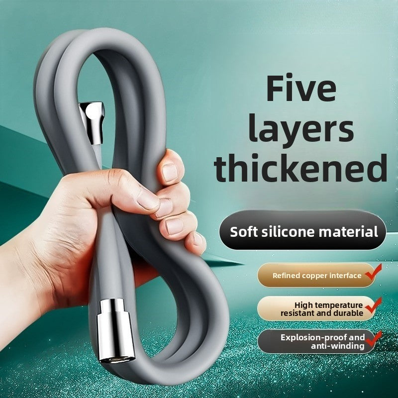 silicone shower hose