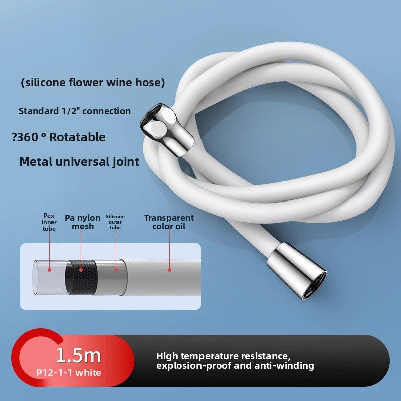 silicone shower hose