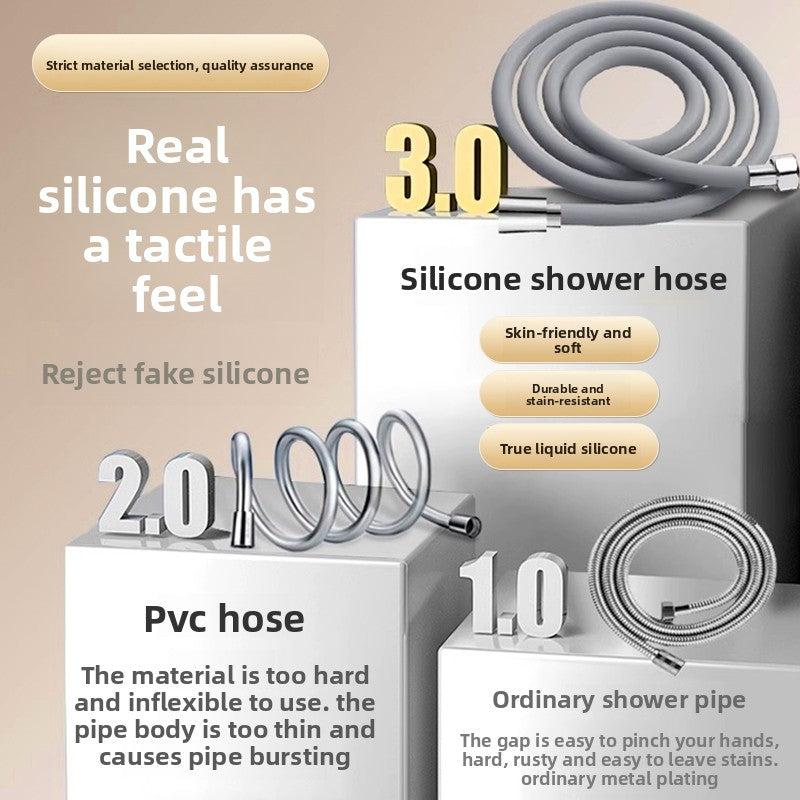 silicone shower hose