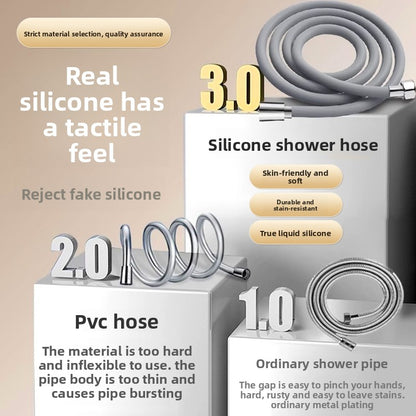 silicone shower hose
