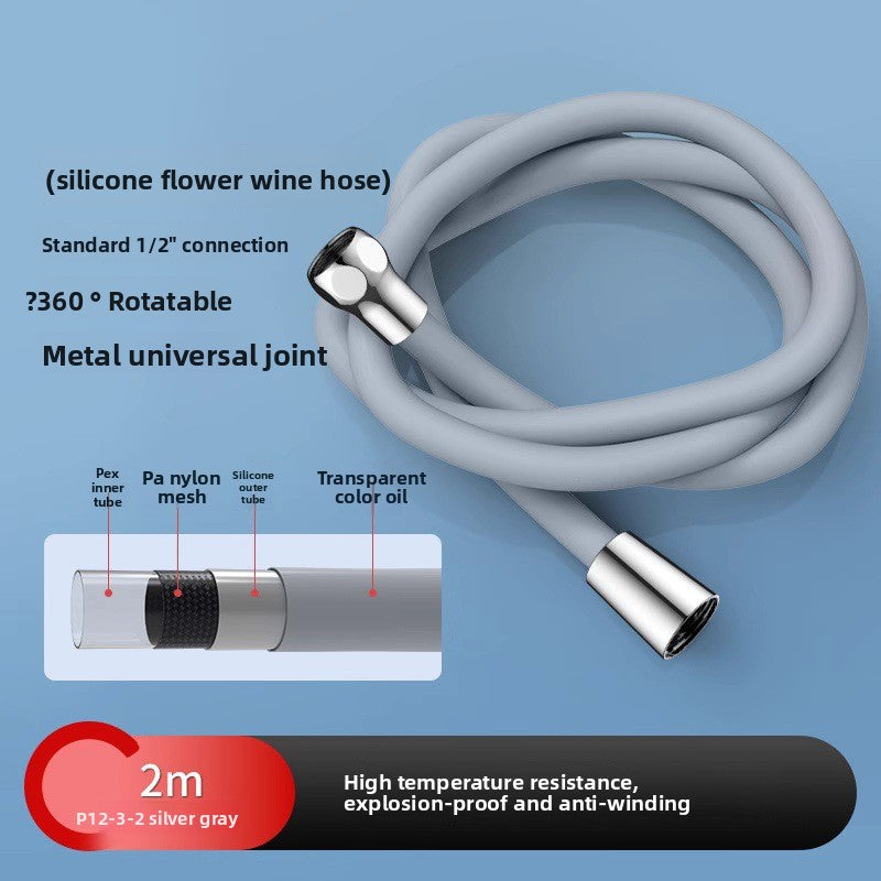 silicone shower hose