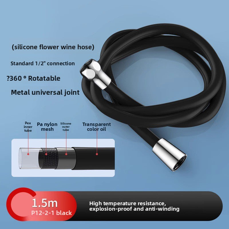 silicone shower hose