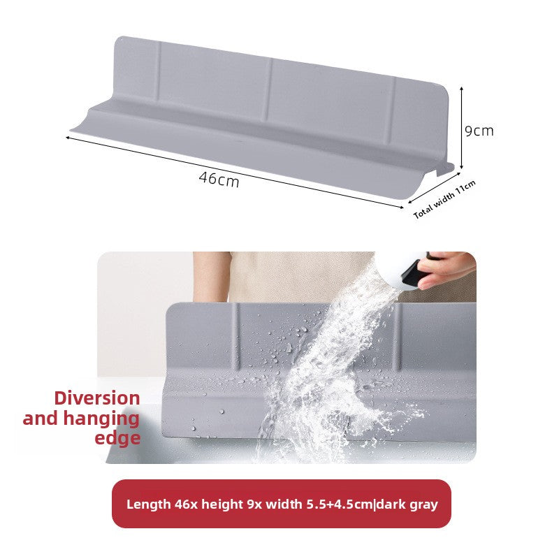 Silicone Sink Splash Guard with Suction Cups