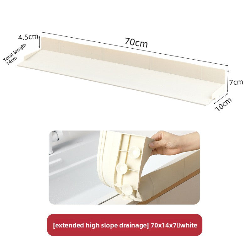 Silicone Sink Splash Guard with Suction Cups