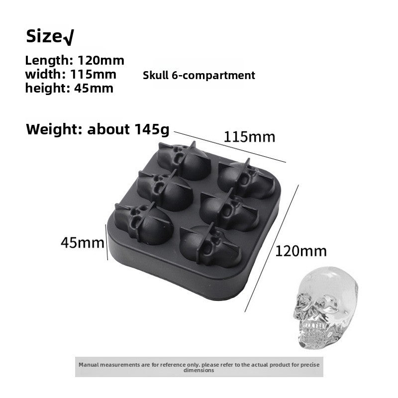 Silicone Skull Ice Cube Mold