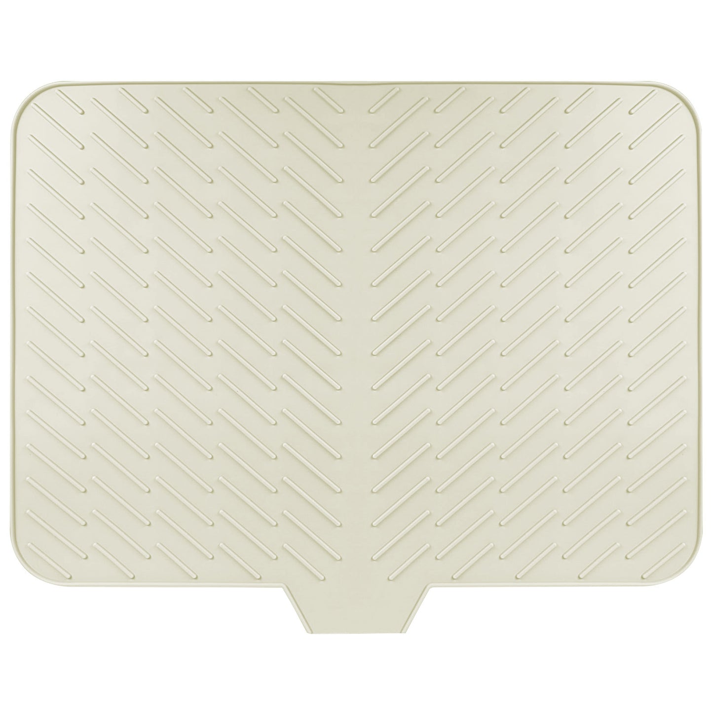 Silicone Slope Drainage Mat Large Square Kitchen Bar Tray