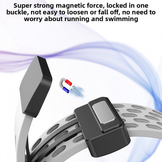 Silicone sports watch