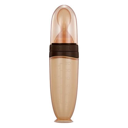Silicone Squeeze Feeding Bottle