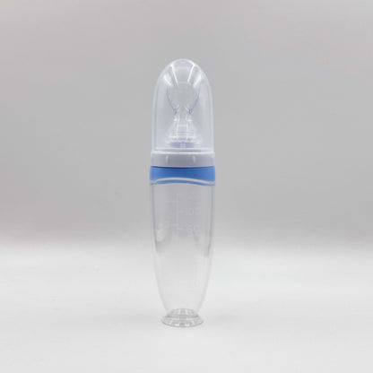 Silicone Squeeze Feeding Bottle