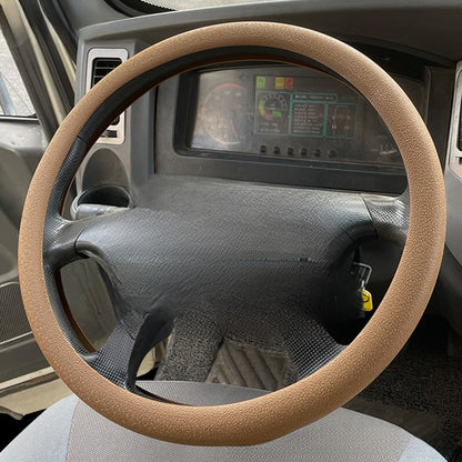 Silicone steering wheel cover