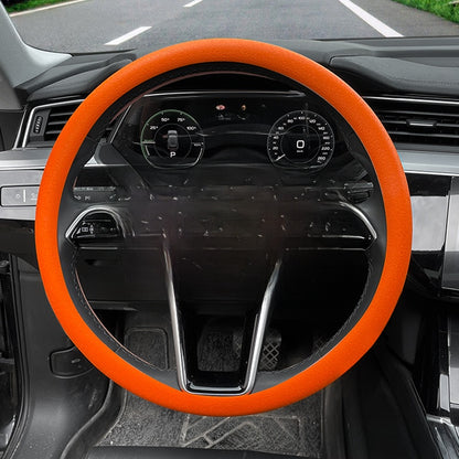 Silicone steering wheel cover