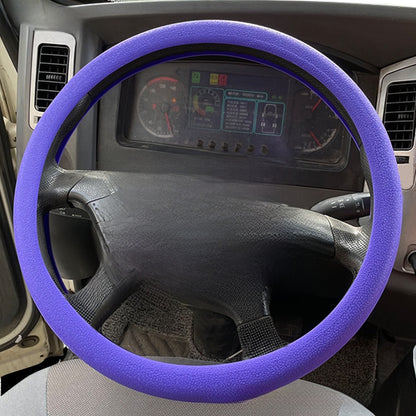 Silicone steering wheel cover